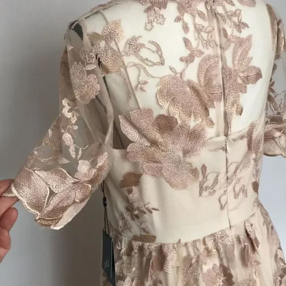 BHLDN Adrianna Papell Nadine Dress size 10 - Picture 10 of 16